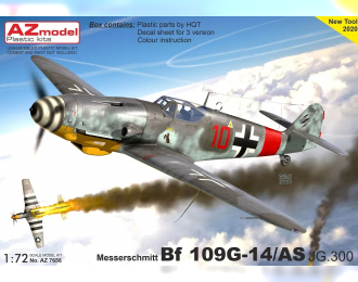 Сборная модель Самолет Bf 109G-14/AS JG.300