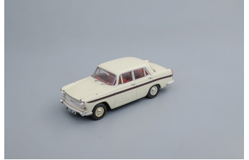 AUSTIN A60 Cambridge, Snowberry White / Mroon