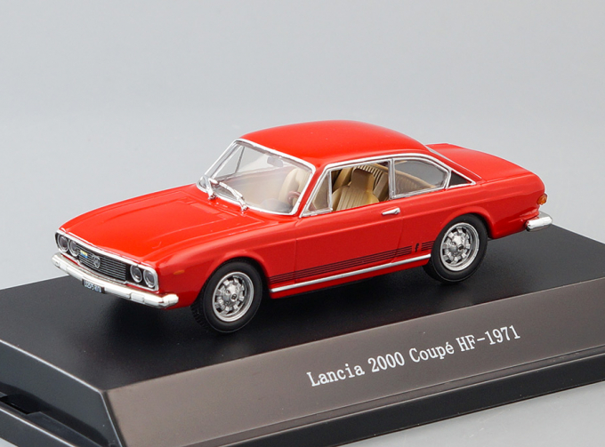 LANCIA 2000 Coupe HF (1971), red