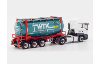 MAN TGS LX Euro 6c WTK, white / blue