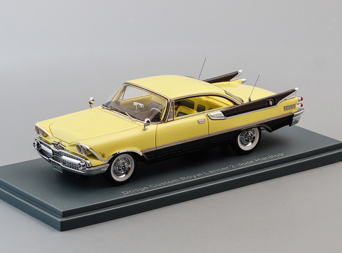 DODGE Custom Royal Lancer 2-door Hardtop (1959), yellow / black