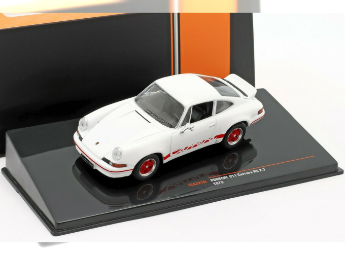 PORSCHE 911 Carrera RS 2.7 1973 white / red