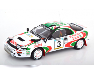 TOYOTA Celica Gt4 Turbo 4wd St185 Team Castrol №3 3rd Rally Safari (1993) Ian Duncan - Ian Munro, White Red Green
