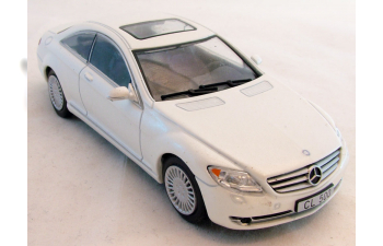 MERCEDES-BENZ CL-Class C216 (2006), Mercedes-Benz Offizielle Modell-Sammlung 69, white