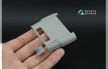 3D Декаль интерьера кабины КрАЗ-6322 (Takom) (с 3D-печатными деталями)