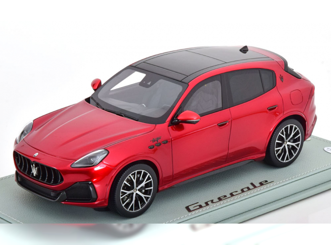 MASERATI Grecale Trofeo Suv (2023) - Con Vetrina - With Showcase, Rosso Granturismo - Red Met