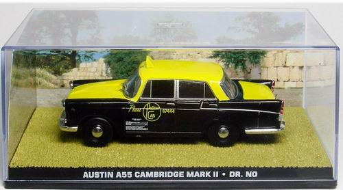 AUSTIN A55 Cambridge Mark II Taxi "Dr. No" (1962), yellow / black
