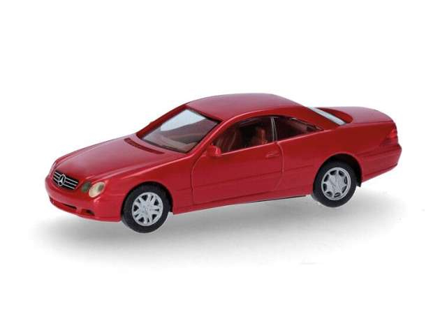 MERCEDES-BENZ CL, red