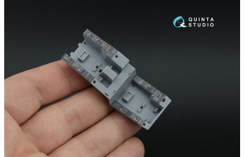 3D Декаль интерьера кабины AH-64A (Trumpeter) (малая версия)