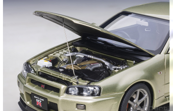 NISSAN Skyline GT-R (R34) V-SPEC II “NUR” (millennium jade)