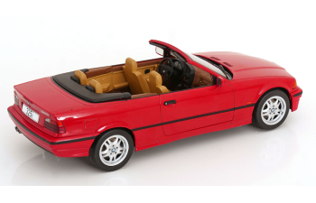 BMW 3-series 325i (E36) cabriolet open (1996), red