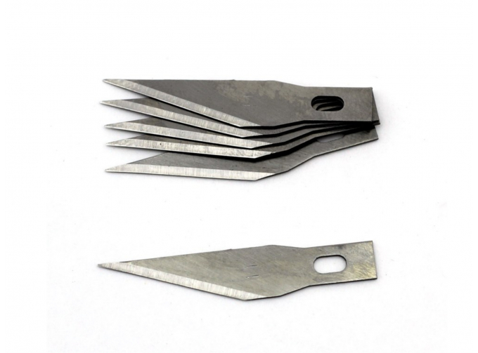 Набор лезвий к ножу 0,6 х 6 х 39 мм, 6 шт./уп.