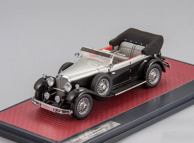 MERCEDES-BENZ 770K "Grosser" Cabriolet D (W07) (1930), black / silver