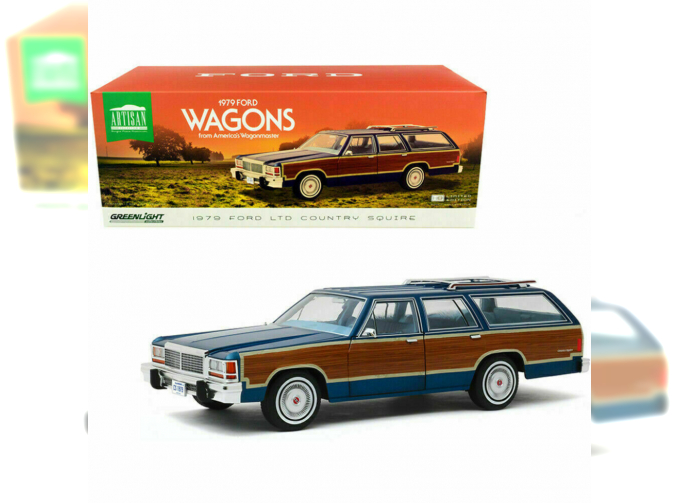 FORD LTD Country Squire 1979 Midnight Blue/Wood