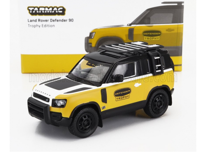 LAND ROVER New Defender 90 Rally Trophy Edition (2020), Yellow Black