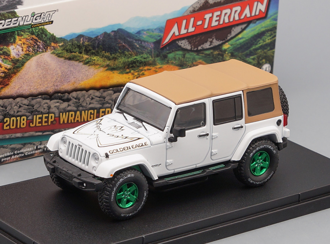 JEEP Wrangler 4х4 Unlimited "Golden Eagle" 2018 White (Greenlight!)