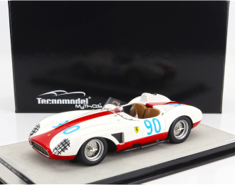 FERRARI 500 Testarossa Trc №90 Targa Florio (1958) G.Starrabba - F.Cortese, White Red