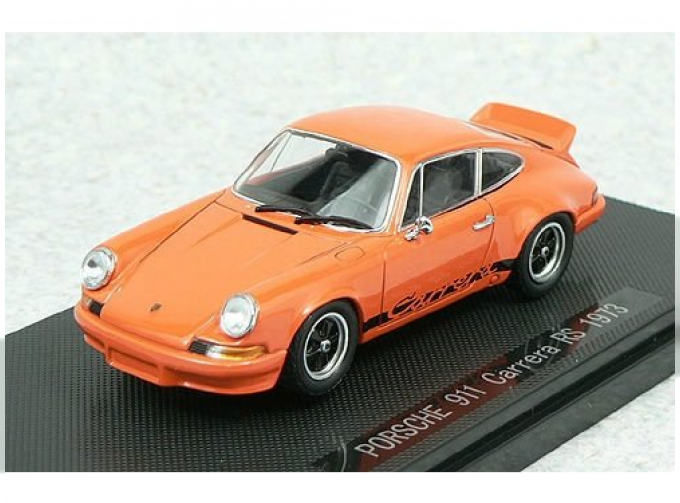 PORSCHE 911 2.7RS (1973), black stripes / orange