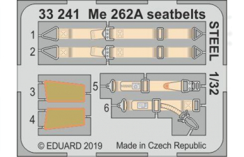 Набор фототравление Me 262A