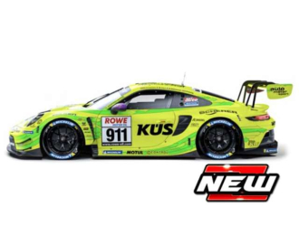 Porsche 911 GT3 R #911, green / yellow 2023