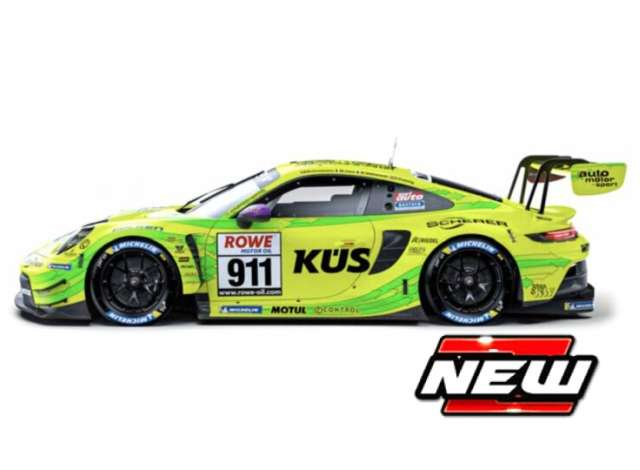 Porsche 911 GT3 R #911, green / yellow 2023
