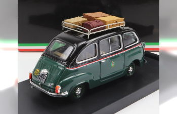 FIAT 600D MULTIPLA TAXI MILANO (1960), GREEN BLACK