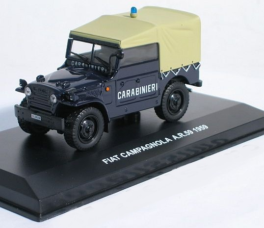 FIAT Campagnola A.R.59 Carabinieri (1959), blue creme