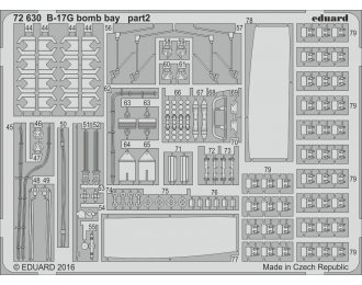 Фототравление для B-17G бомболюк