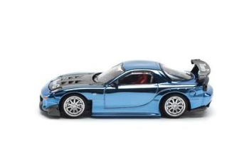 MAZDA RX7 Re-Amemiya Widebody, blue chrome