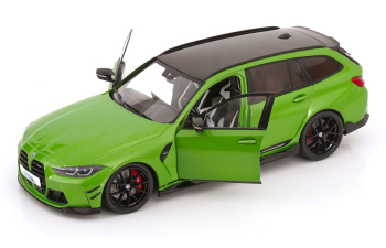 BMW M3 G81 Competition M XDrive Touring (2024), green metallic