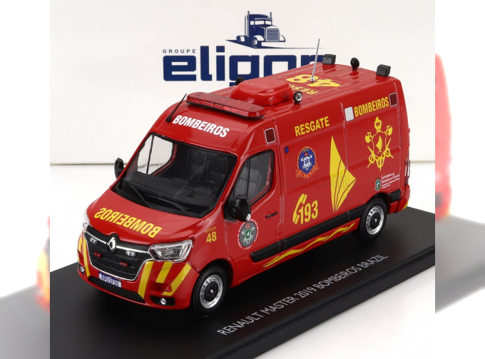 RENAULT Master Van Bombeiros Brazil (2019), Red