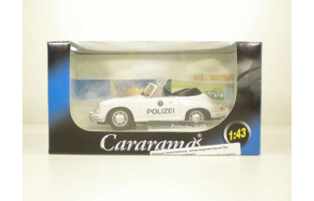 PORSCHE 356B Cabriolet Polizei, 251PD 1:43, белый