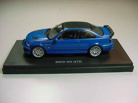 BMW M3 (E46) GTR Street (с открывающимся капотом), blue