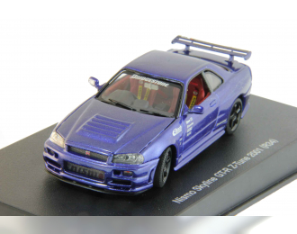 NISSAN Skyline GT-R R34 Nismo Z-Tune Version (2001), blue