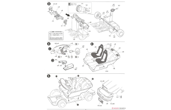 Сборная модель Nisssan Skyline GT-R Nismo (BNR32)