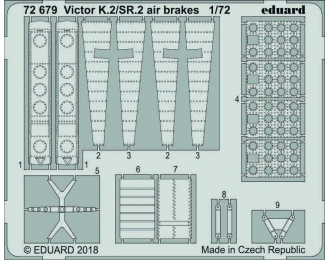 Фототравление Victor K.2/ SR.2 воздушные тормоза