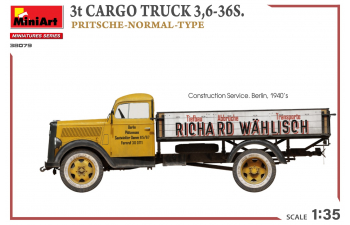 Сборная модель OPEL 3t Cargo 3,6 Truck 2-assi (1940)