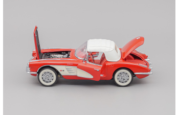 CHEVROLET Corvette Convertible, red / white