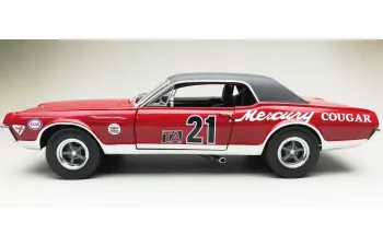 MERCURY Cougar Racing №21 Marty Beaulieu (1967), red