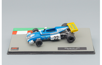 EIFELLAND F1 E21 N 22 Season (1972) Rolf Stommelen, light blue / white / yellow