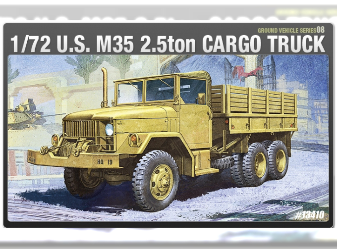 Сборная модель US M35 2.5-ton Cargo Truck