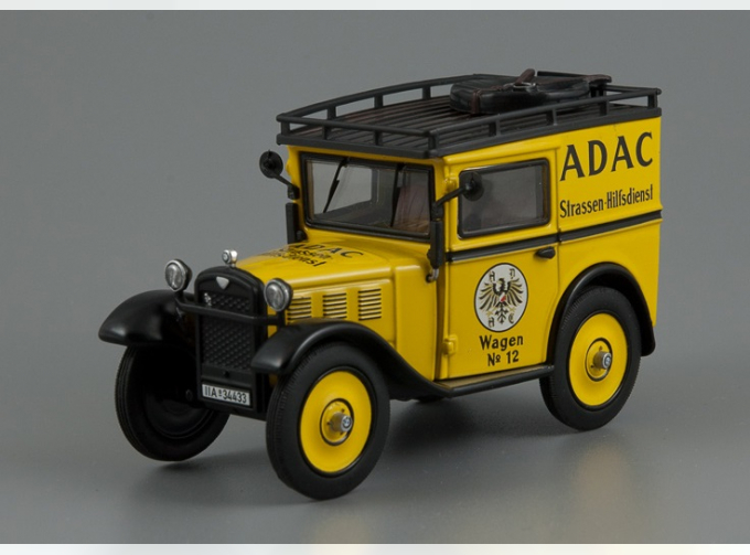 BMW Dixi Eillieferwagen ADAC-Strassen-Hilfsdienst, yellow / black