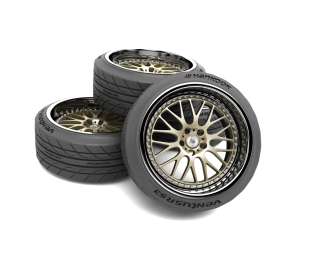 Набор дисков WORK VS-XX 18 дюймов (с покрышками)