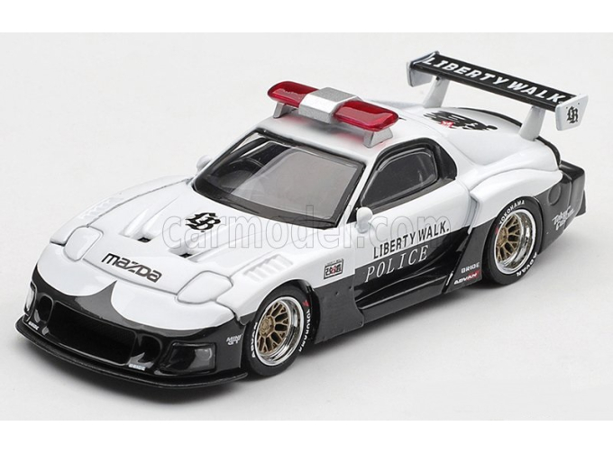 MAZDA RX-7 LB-Super Silhouette Police (1998), white/black