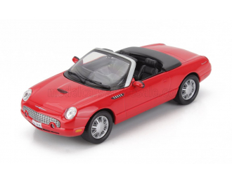 FORD Thunderbird Spider Cabriolet Open (2003), red