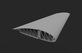 Сборная модель Horsa Glider Wing & Rear Fuselage (Tail Unit) Set GERMAN WWII