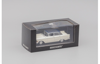 OPEL Kapitan 1959, white / blue