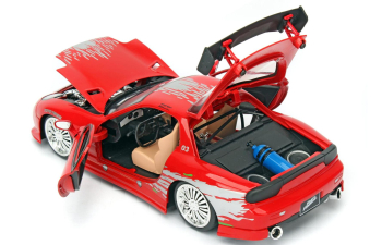 MAZDA Dom's Rx-7 2001 - Toretto - Fast & Furious 8 (2017), Red Silver