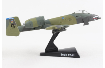A-10A Thunderbolt 11 Warthog "Flying Tigers" 1:140 Diecast Model Plane