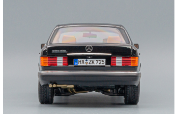 MERCEDES-BENZ 560 SEL (W126) 1989 black metallic